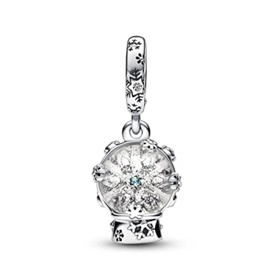 Image of Pandora Celestial Galaxy Star Murano Dangle Charm