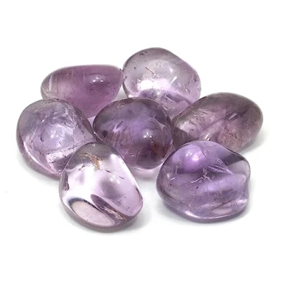 Image of CrystalAge Amethyst Tumble Stone (25 30mm) Single