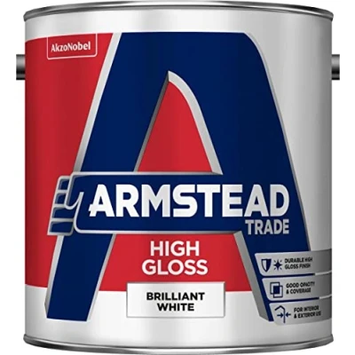 Image of Armstead Trade High Gloss 2.5L Brilliant White