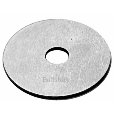 Image of Boltstore M4 x 25 Mudguard Penny Flat Washers from A2 Stainless Steel BS4320 (Pack of 10)
