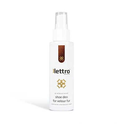 Image of Lettro Shoe Deodorizer Spray (100ml) Long Lasting Boots and Odour Eliminator Crisp Scent Deodorant Excellent for Velour, Suede, Sheepskin Nubuck
