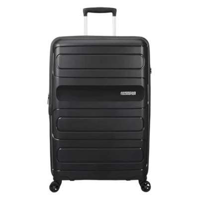 Image of American Tourister Sunside Spinner 77 Expandable, 4.5 KG, 106/118L, Black