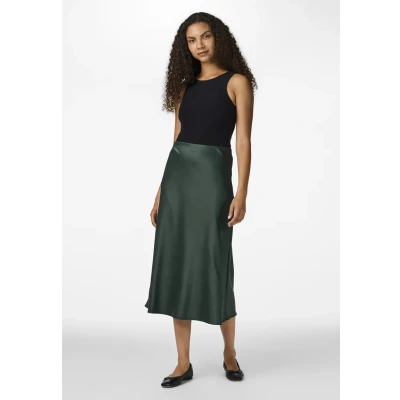 Image of YAS Yaspella MIDI Skirt Pencil skirt, Women&#039;s, Size: XS, Sycamore
