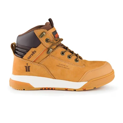 Image of Scruffs Women&#039;s Switchback Safety Boots Tan Size 8 / 42