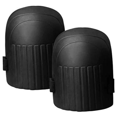 Image of BEAHING Knee Pads Garden EVA Foam Protectors for Men Women Gardening Flooring Cleaning Black Kneepads