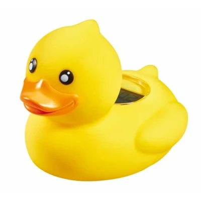 Image of TFA Dostmann Duck Bath Thermometer, 30.2031.07, Rubber Duck, Plastic, Yellow, 6 x 3 15 cm