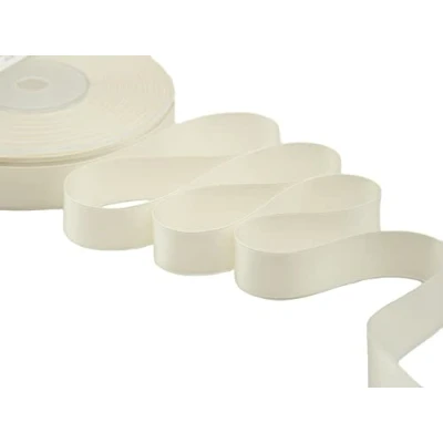 Image of Furlanis Ribbon, Satin, Milk White, 25 mm x 50 m
