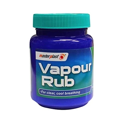 Image of Menthol Vapour Rub Congestion Relief for Chest, Throat &amp; Back Eucalyptus (100g Tub)