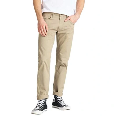 Image of Lee Men&#039;s Daren Zip Fly Straight Jeans, Beige (Anita 83), 36 W/34 L