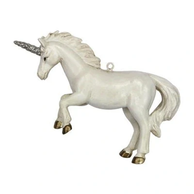 Image of Gisela Graham : Christmas Decoration Unicorn