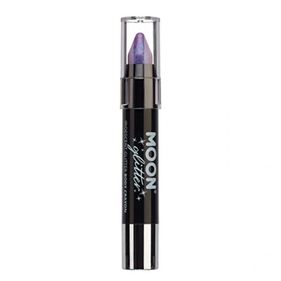 Image of Iridescent Glitter Paint Stick/Body Crayon makeup for the Face &amp; Body by Moon 3.5g Purple