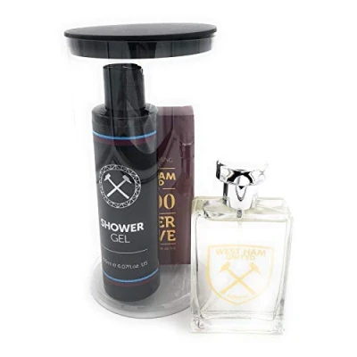 Image of Official 2020 West Ham United Aftershave gift Set. 2 piece set, perfect for any occasion. Great Dad