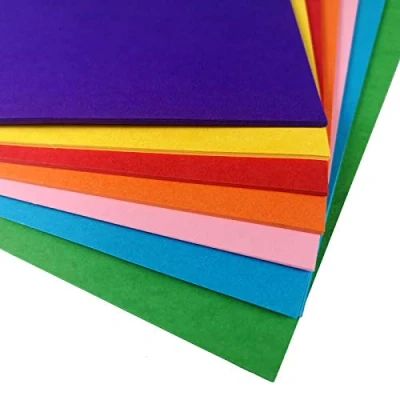 Image of Pixel® A4 Rainbow 7 Colour Activity Card 210mm x 297mm 70 Sheets / 160 GSM for Home, School, Office or Arts &amp; Crafts Assorted Coloured