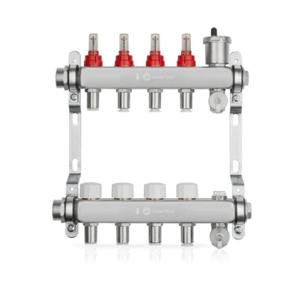 Image of JG Underfloor Lowfit Heating Manifold 4 Port 12mm Jglowfitman4