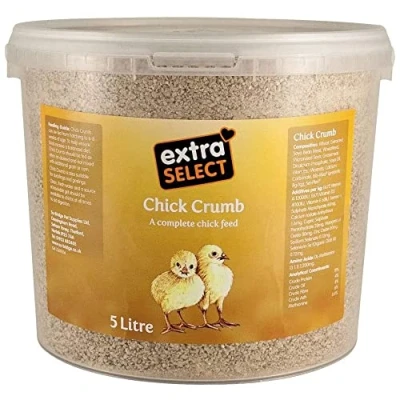 Image of Extra Select Chick Crumbs Complete Feed Tub, 5 Litre