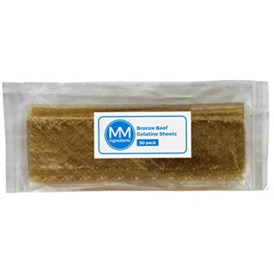Image of Leaf Gelatine Beef Bronze 50 Sheets