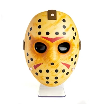 Image of Paladone Friday the 13th Jason Mask Light Officially Licensed Merchandise Novelty USB &amp; Battery Powered Desk Lamp Wall Mountable Spooky Decor Collectable Horror Movie Gift