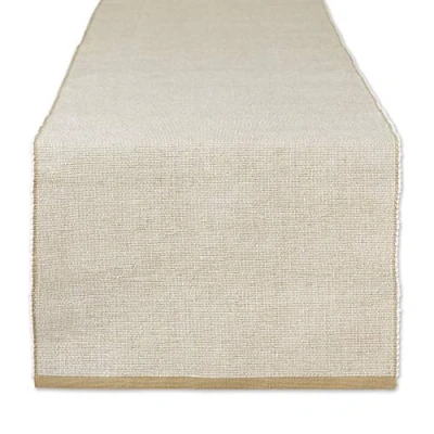 Image of DII Tabletop, Cotton, Stone, Table Runner, 13x72