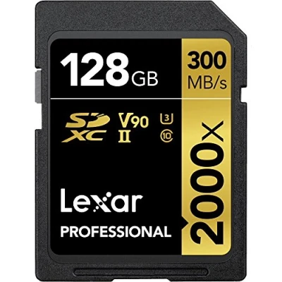 Image of Lexar Professional 2000x 128GB SDXC UHS II Card