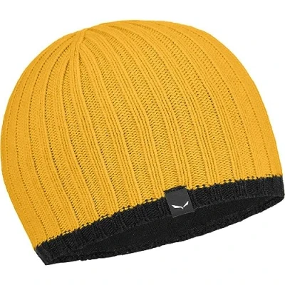Image of Salewa Ortles Wool Beanie, Gold, Unisex