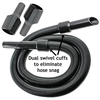 Image of SPARES2GO 6m Extension Pipe Hose Kit for Vax Vacuum Cleaner (6 Metre + 3 x Adaptors)