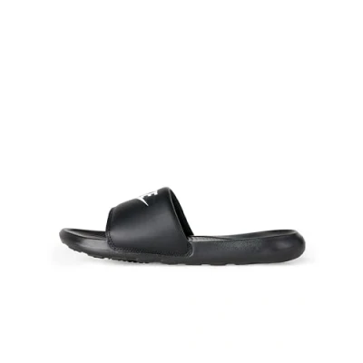 Image of Nike Sportswear Victori ONE Slide Mules, Men&#039;s, Size: 9, Black/white High quality imitation leather