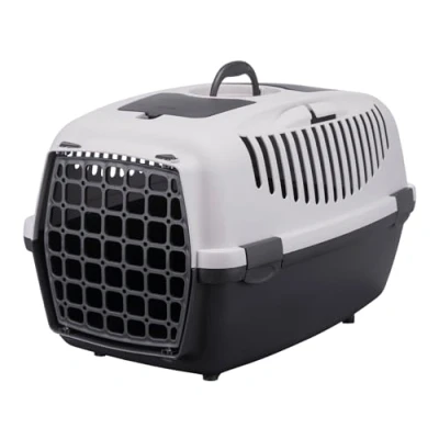 Image of Trixie 39831 Capri 3 Pet Carrier 40 38 61 cm Dark Grey / Light