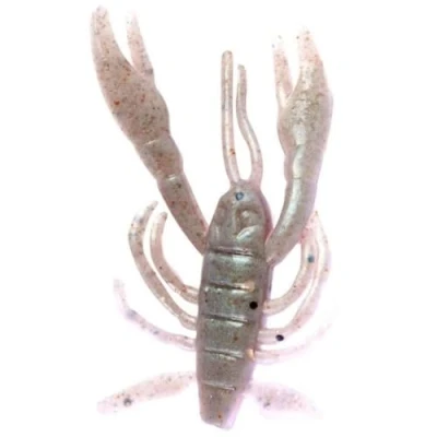 Image of Berkley Gulp! Saltwater Crabby 2in Creature Bait Peppered Prawn (10 pieces) Shad