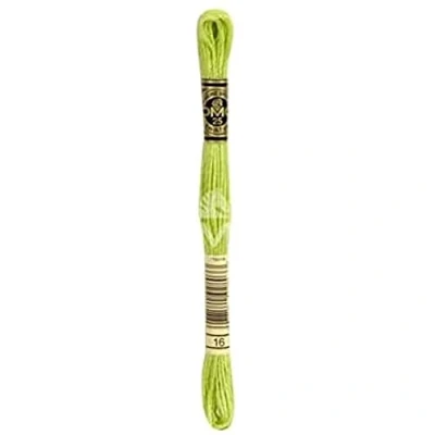 Image of DMC 117MC 0016 Embroidery Floss Cotton Green 8m