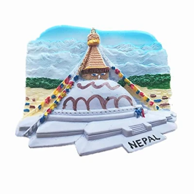 Image of 3D Nepal Fridge magnet Souvenir gift,Home &amp; Kitchen Decoration magnetic sticker. refrigerator