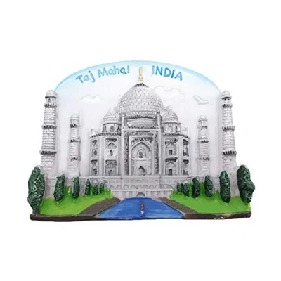 Image of Wedare Taj Mahal India 3D Refrigerator Magnet Tourist Souvenirs Resin Magnetic Stickers Fridge Home &amp; Kitchen Decoration from China