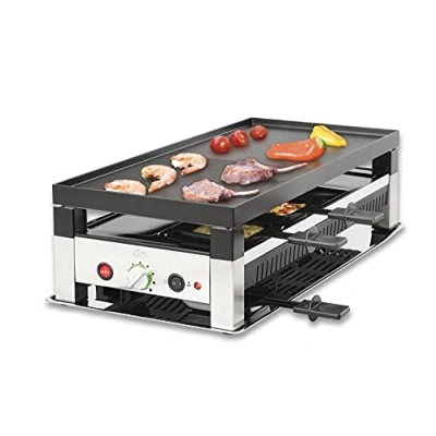 Image of Solis 977.49 Table Grill 5 in 1, Stainless Steel, 1400 W