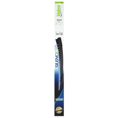 Image of 30747599 wiper blade VALEO 572310 600, 500mm Front Flat with spoiler for left hand drive vehicles Top Lock Unheated VOLVO: S60 III, V60 II