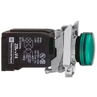 Image of BLUE PILOT LGT INT. LED 400V AC