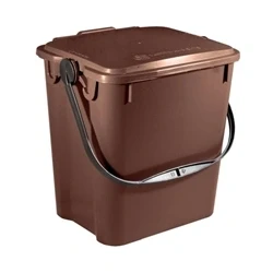 Image of Solid Walled Kitchen Caddy 10L Brown