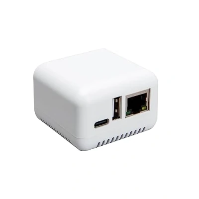Image of LOYALTY SECU Blue TH Printer Adapter USB Print Server White
