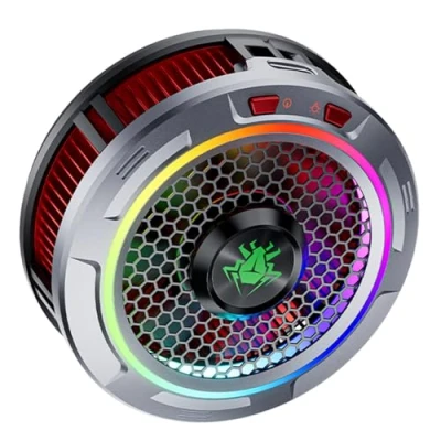 Image of TTTLLNN Gaming Coolers for Tablet Heat Sink Portable Laptop Radiator Dissipation with Colorful Light