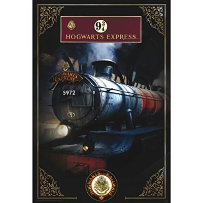 Image of ABYSTYLE Harry Potter Hogwarts Express 61 x 91.5cm Maxi Poster