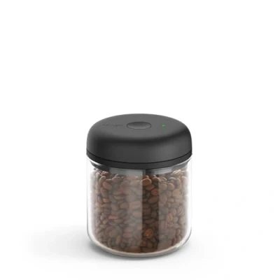 Image of Fellow Atmos Electric Vacuum Canister &amp; Storage Container Airtight Coffee Food Containers (Clear Glass, 0.7 Liter)