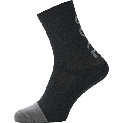 Image of GORE WEAR ACCESSORIES M Mid Brand Socks, Black/graphite Grey, 35W / 37L EU