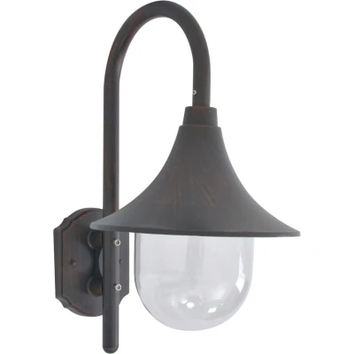 Image of vidaXL Garden Wall Lamp E27 42 cm Aluminium Bronze