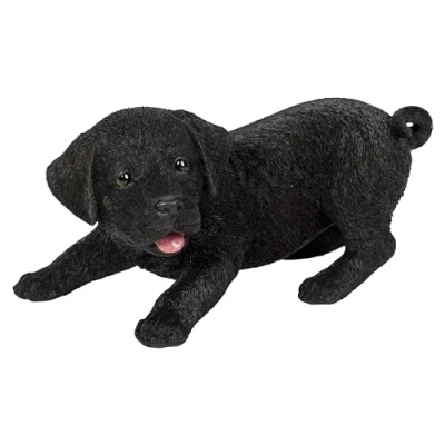 Image of Vivid Arts Active Pups Black Labrador Ornament AP BLAB D