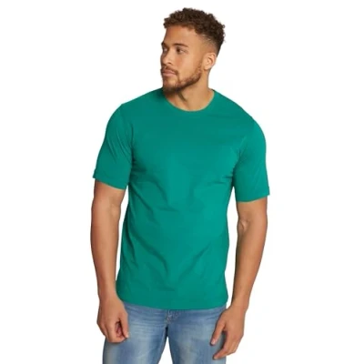 Image of JP 1880 Men&#039;s T Shirt, Bottle Green, 6XL