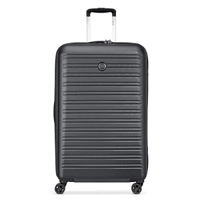 Image of DELSEY PARIS SEGUR 2.0 Extra Large Rigid Suitcase 79x50x34 cm 109 liters XL Black