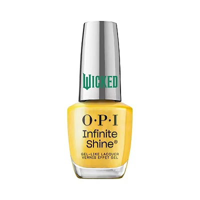 Image of OPI x Wicked Yellow Brick Road Infinite Shine Nail Polish Limited Edition Bright Varnish, Long Lasting, 15ml