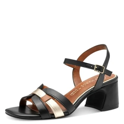 Image of Marco Tozzi Sandals, Women&#039;s, Size: 410, Black comb shoes
