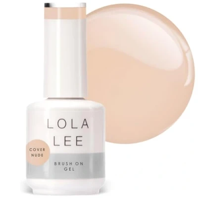 Image of Lola Lee Brush On Gel Cover Nude 15ml Easy To Use Hardwearing Quick Application 100% Vegan