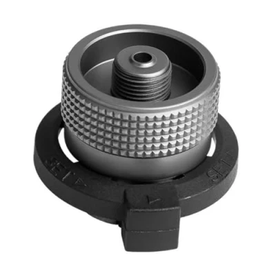 Image of butane Gas cartridge Adapter Camping canister connector Converter stove Valve Cylinder adaptergas