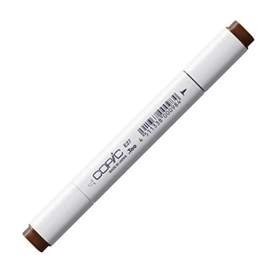 Image of Copic Classic Coloured Marker Pen (E 27) Milk Chocolate, For Art &amp; Crafts, Colouring, Graphics, Highlighter, Design, Anime, Professional Beginners, Supplies Colouring Books