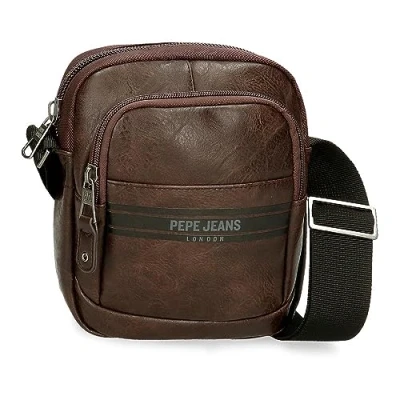 Image of Pepe Jeans Horley Luggage Men&#039;s Messenger Bag, brown, One Size, Small Crossbody Bag